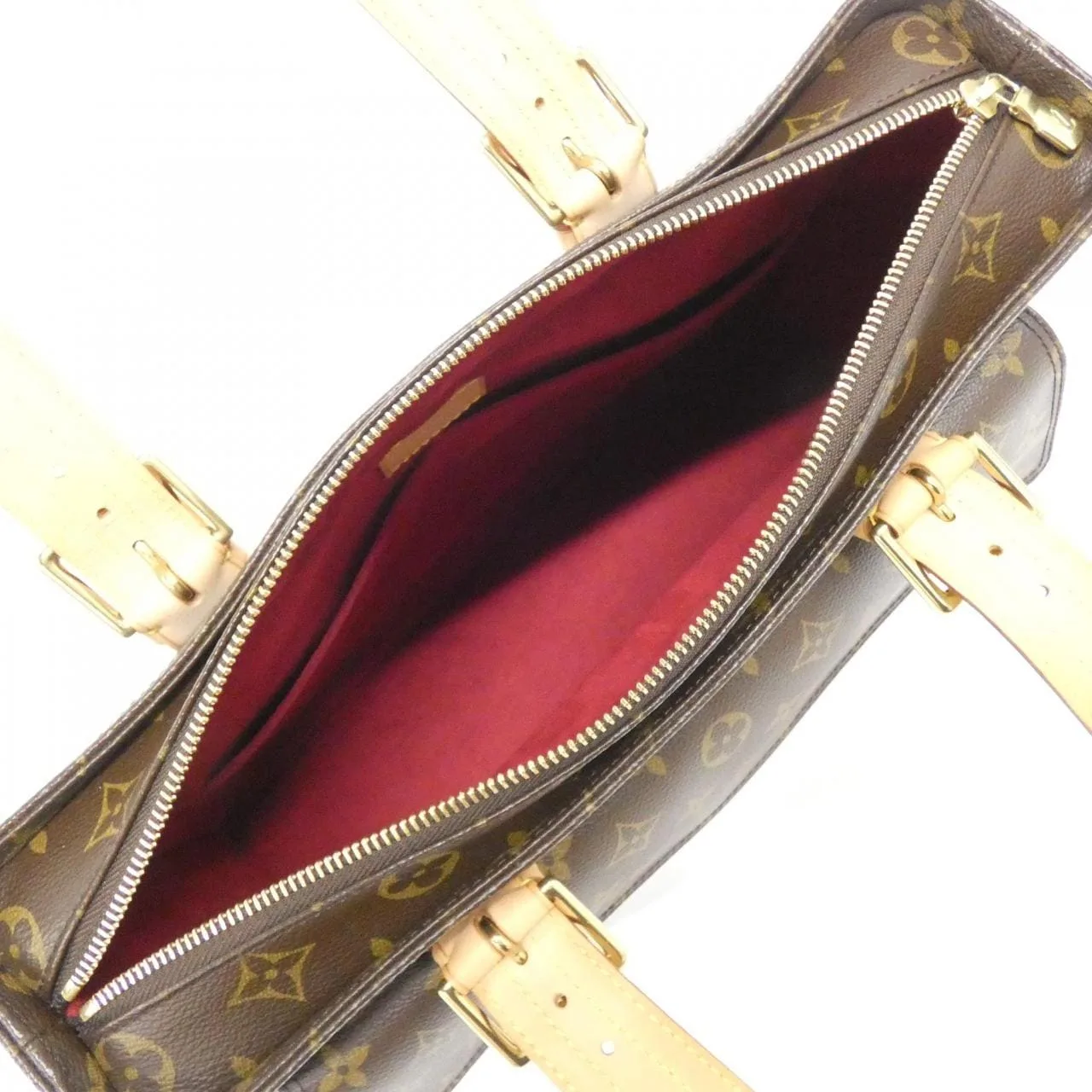 LOUIS VUITTON M51162 Handbag Monogram 黑色 Monogram 中古品A - 縮圖 6