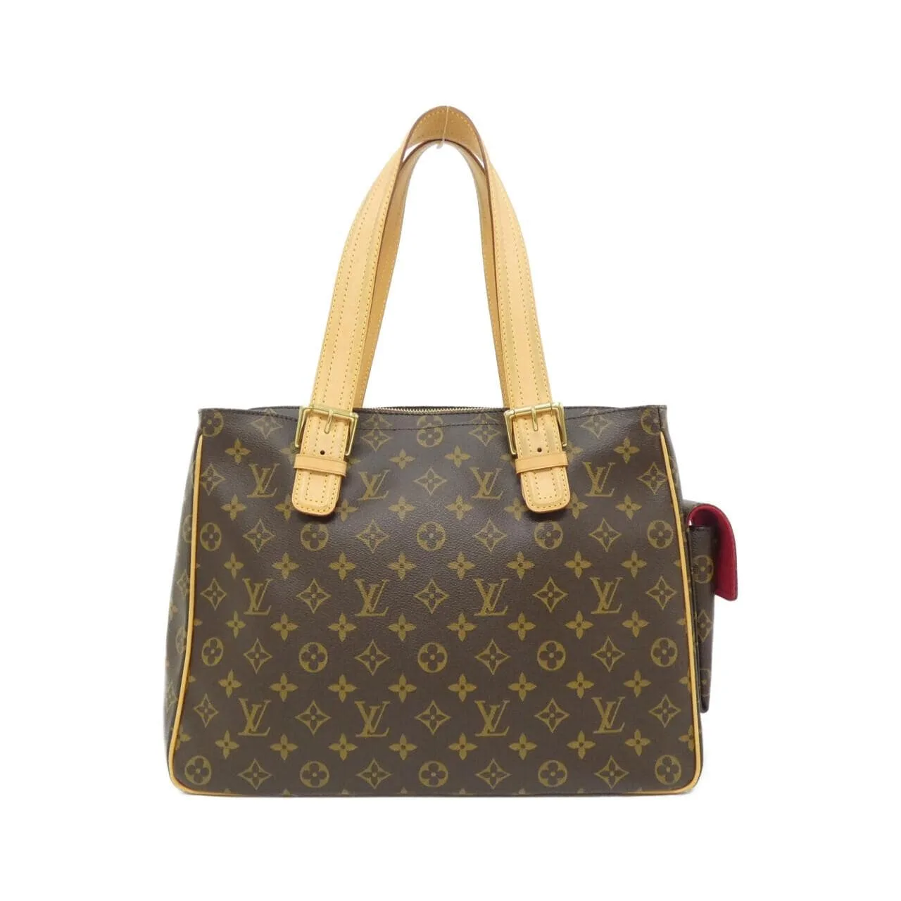 LOUIS VUITTON M51162 Handbag Monogram 黑色 Monogram 中古品A - 縮圖 2
