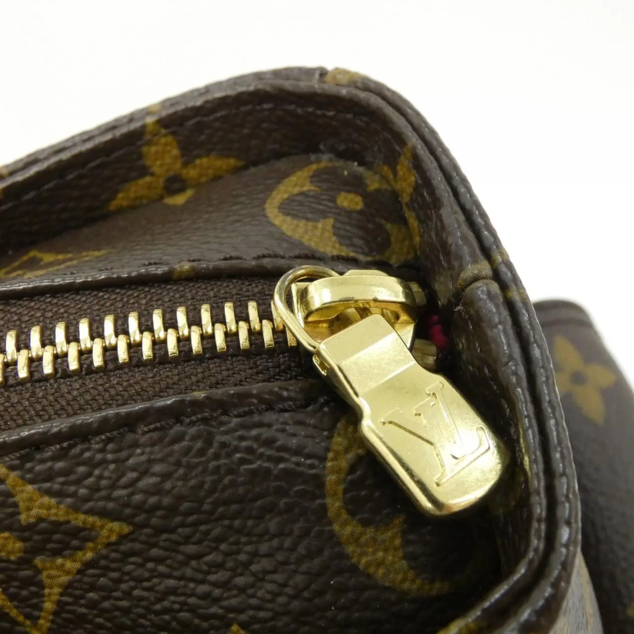 LOUIS VUITTON M51162 Handbag Monogram 黑色 Monogram 中古品A - 縮圖 4