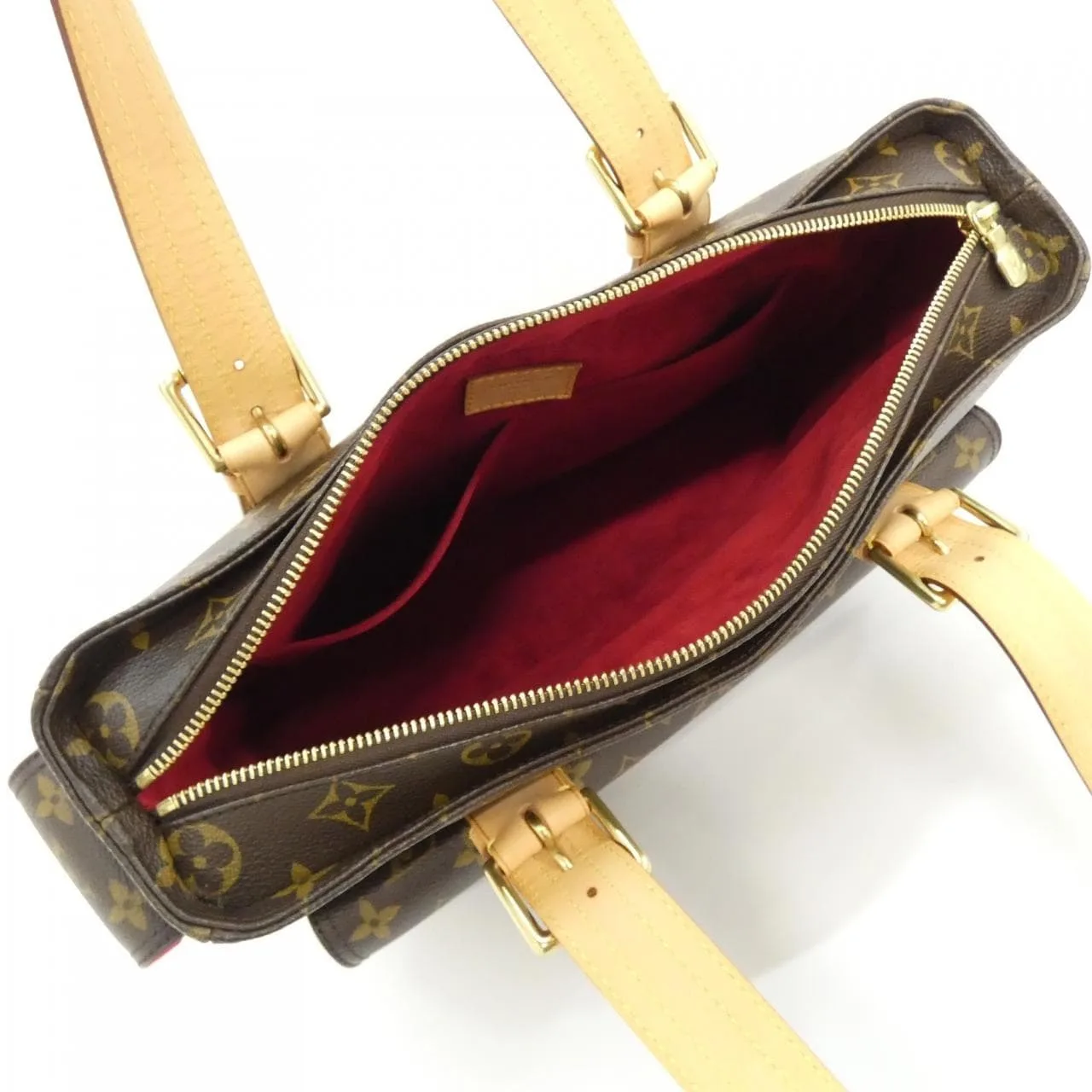 LOUIS VUITTON M51162 Handbag Monogram 黑色 Monogram 中古品A - 縮圖 6