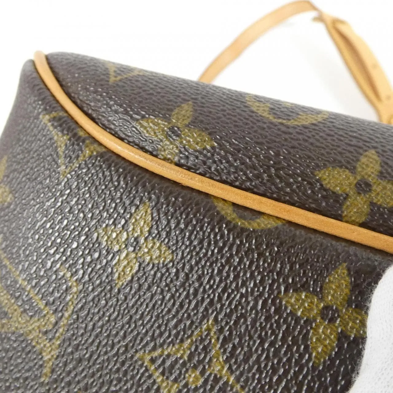 LOUIS VUITTON Blois M51221 Shoulder Monogram 黑色 Monogram 中古品A - 縮圖 3