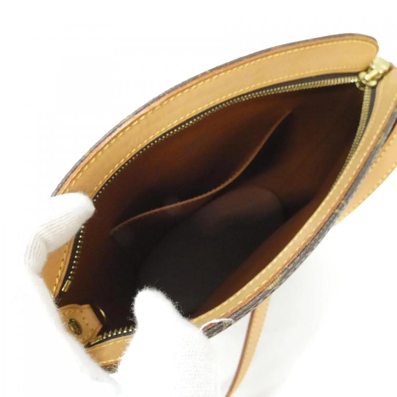 LOUIS VUITTON Drouot M51290 Shoulder Monogram Black Monogram Rank A - Thumbnail 7