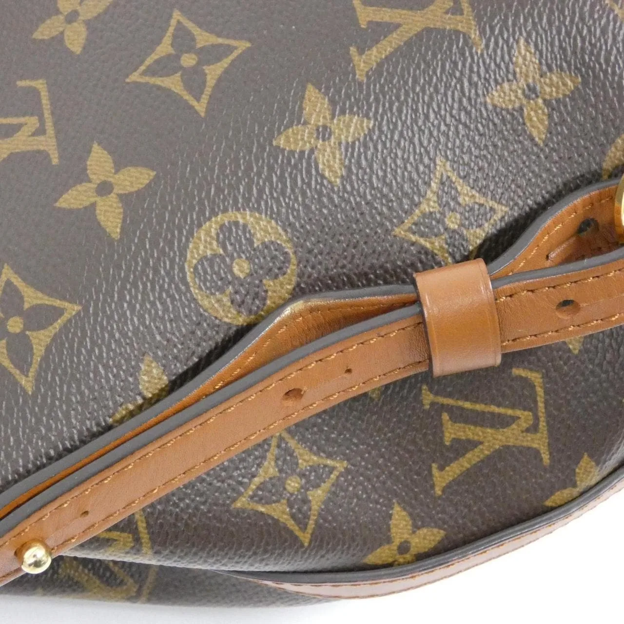 LOUIS VUITTON Dauphine M45142 Backpack Monogram 黑色 Monogram 中古品A - 縮圖 8