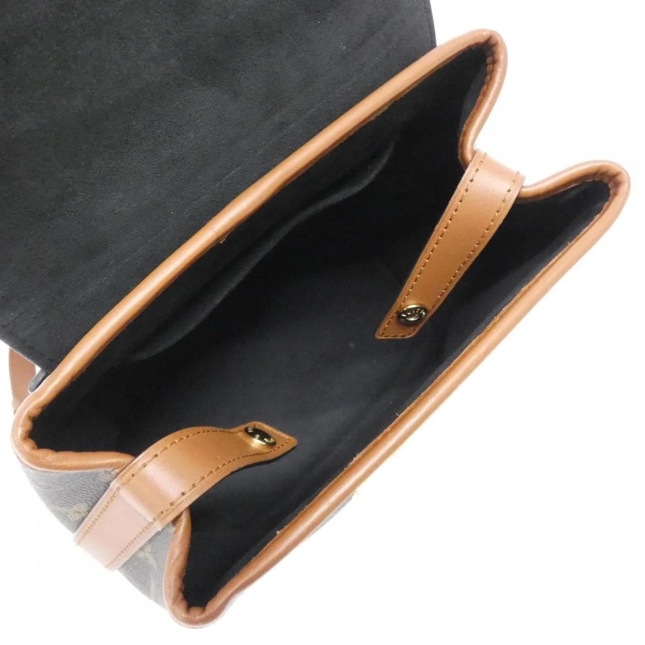 LOUIS VUITTON Dauphine M45142 Backpack Monogram 黑色 Monogram 中古品A - 縮圖 10