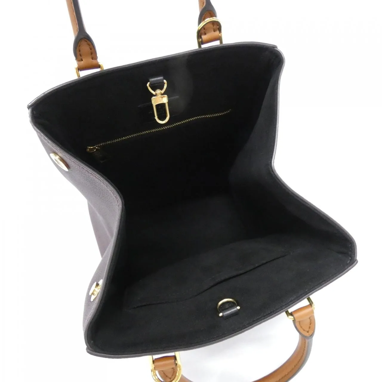 LOUIS VUITTON M45409 Tote Monogram 黑色 Monogram 中古品A - 縮圖 8