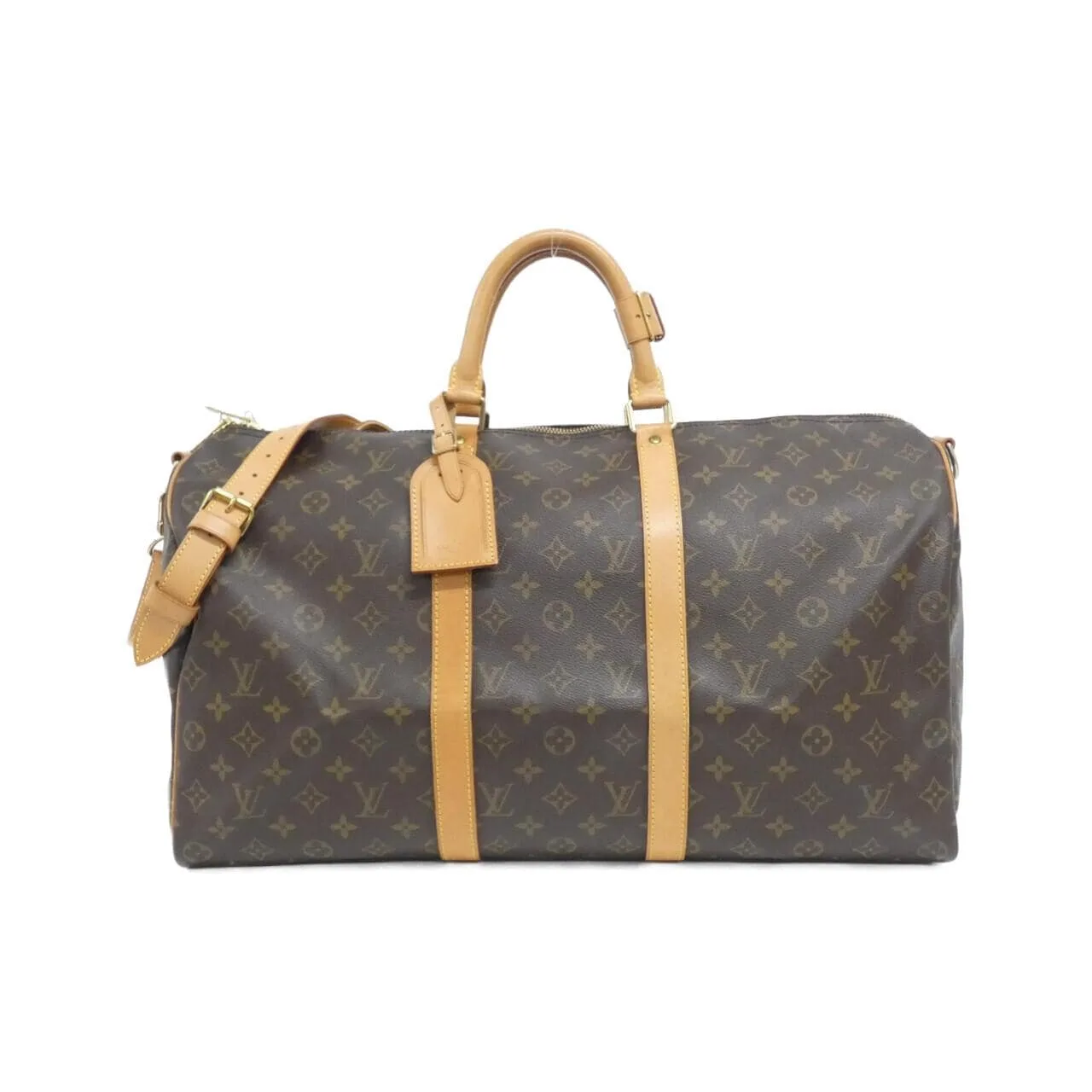 LOUIS VUITTON Keepall M41416 Boston Monogram Black