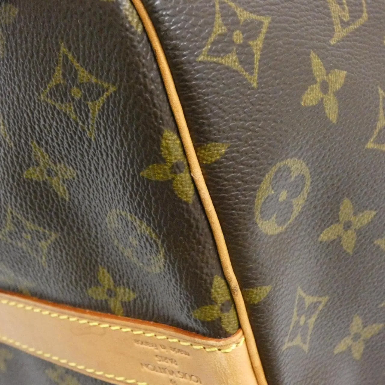 LOUIS VUITTON Keepall M41416 Boston Monogram 黑色 Monogram 中古品B - 縮圖 2