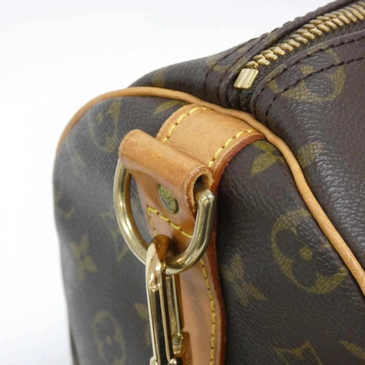 LOUIS VUITTON Keepall M41416 Boston Monogram 黑色 Monogram 中古品B - 縮圖 6