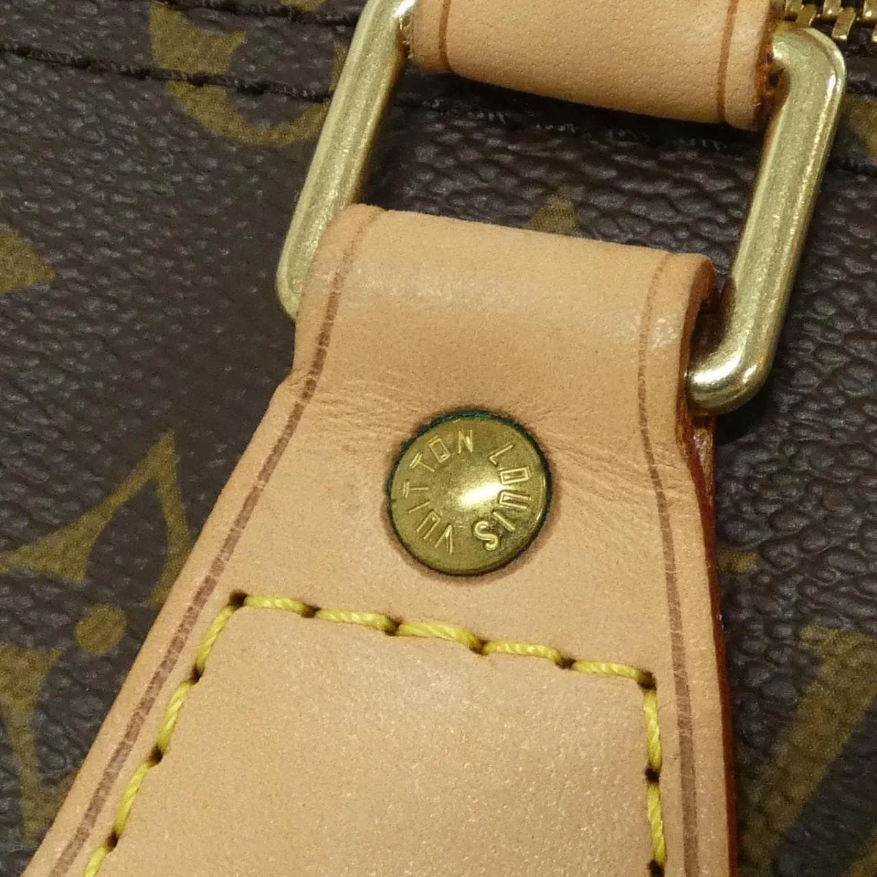 LOUIS VUITTON Speedy M41524 Boston Monogram Black Monogram - Thumbnail 3