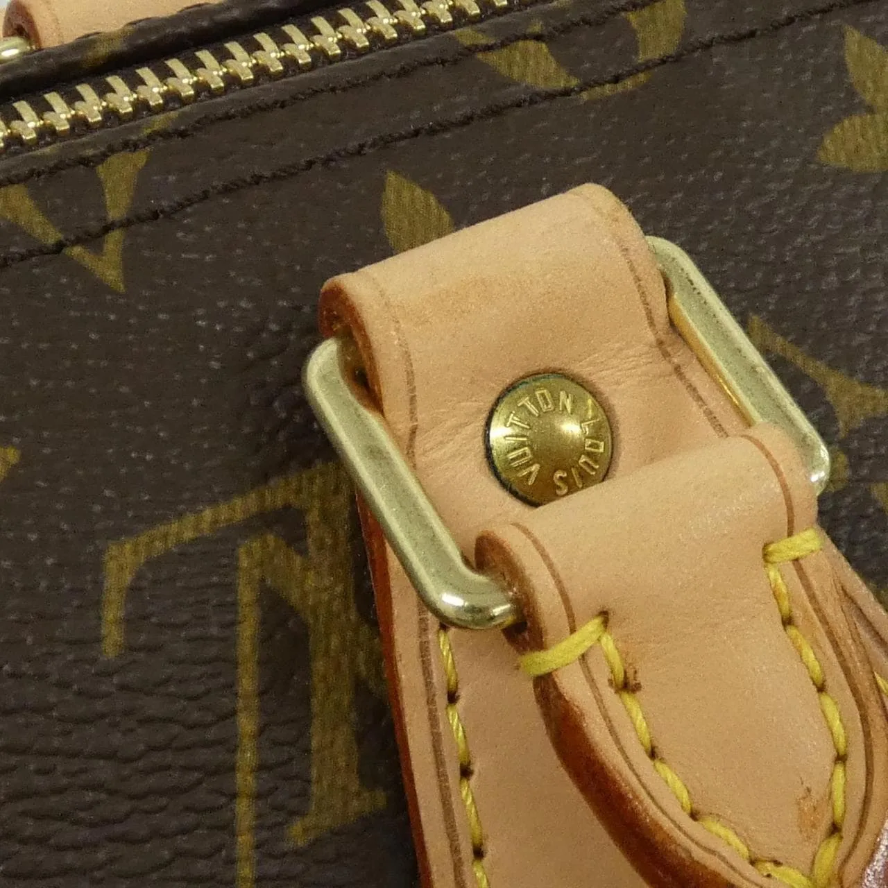 LOUIS VUITTON Speedy M41524 Boston Monogram Black Monogram - Thumbnail 6