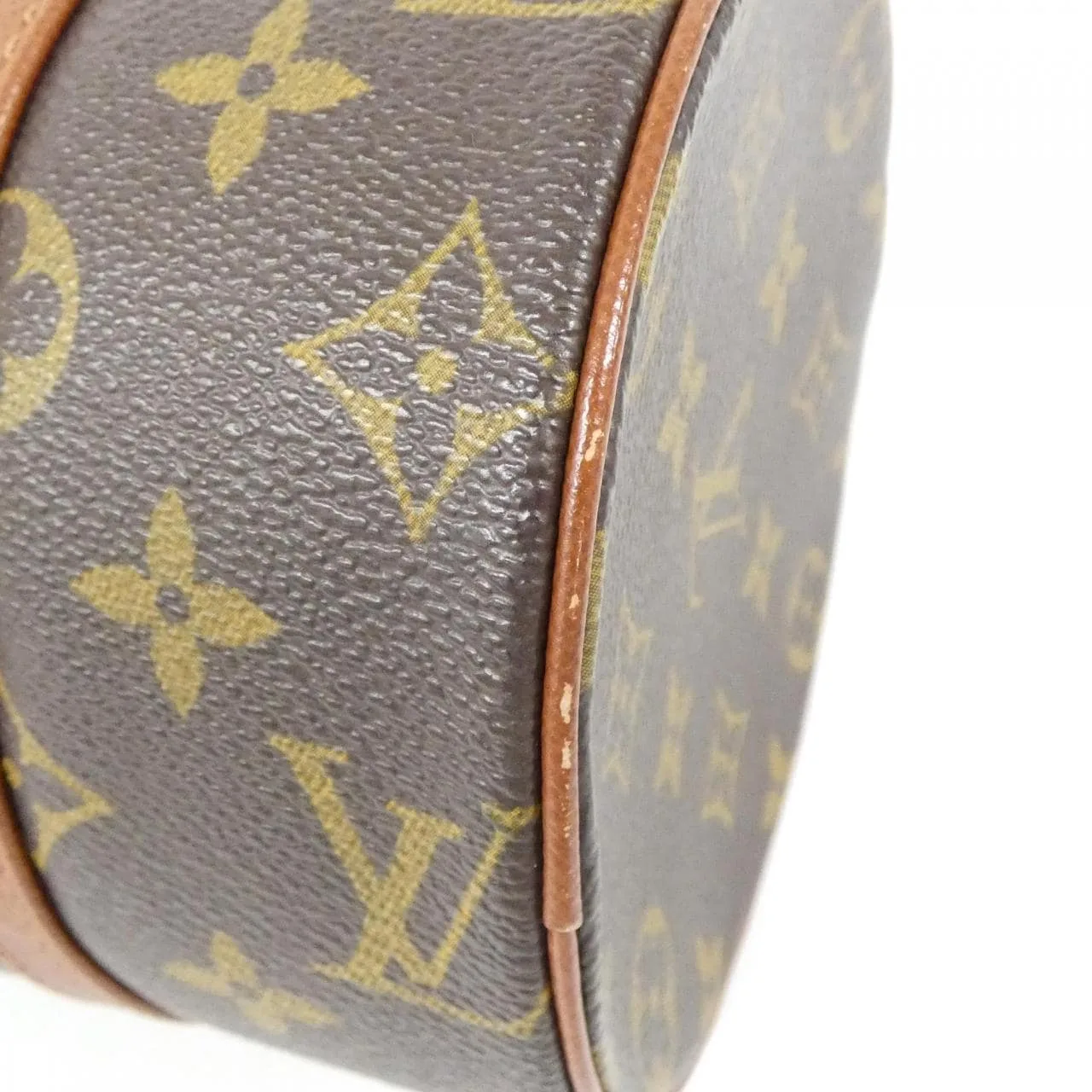 LOUIS VUITTON Papillon M51366 Handbag Monogram 黑色 Monogram 中古品A - 縮圖 2