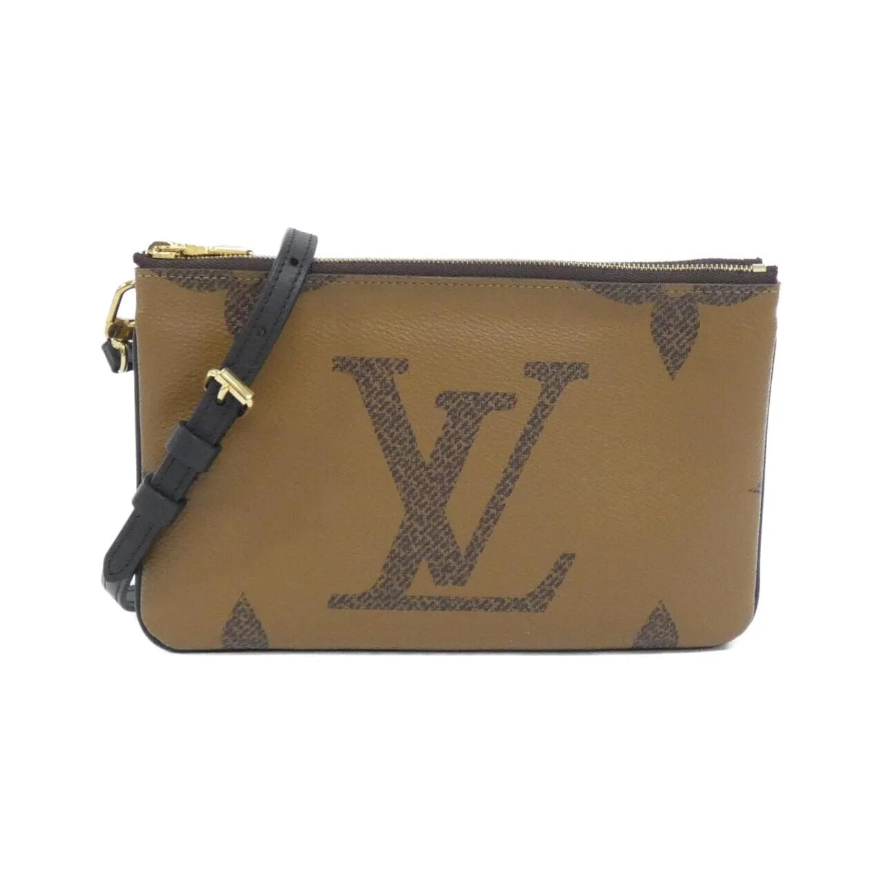 LOUIS VUITTON Pochette M69203 Shoulder Monogram Black