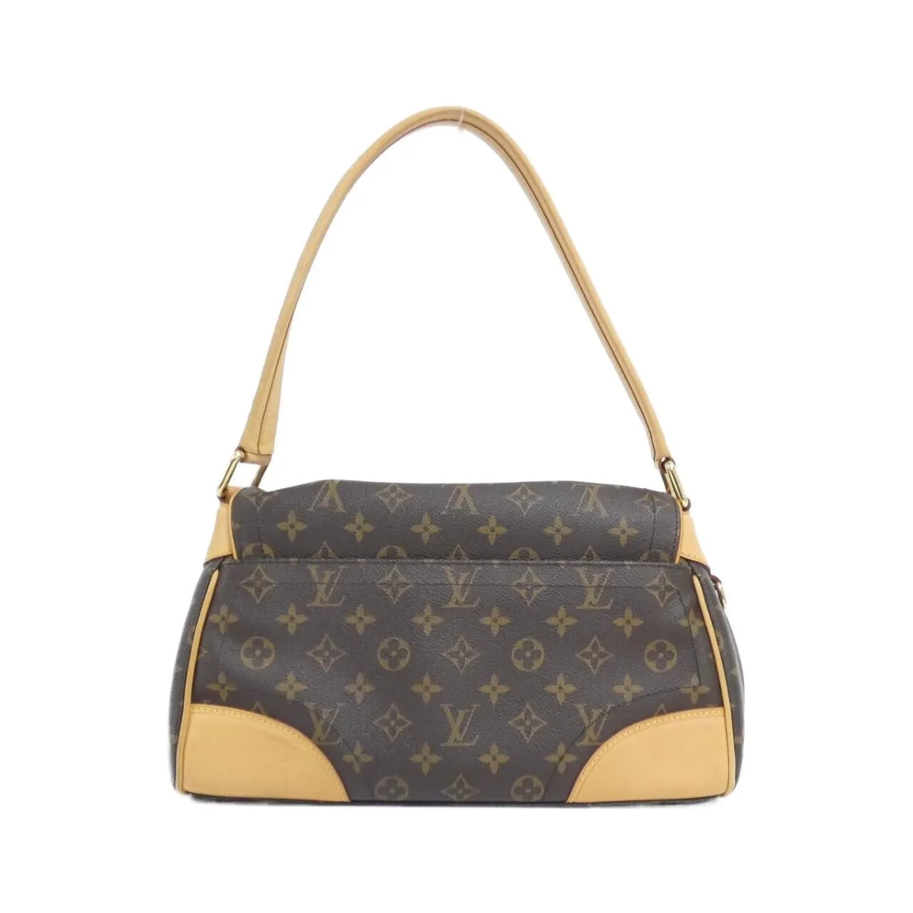 LOUIS VUITTON M40121 Shoulder Monogram 黑色 Monogram 中古品A - 縮圖 2
