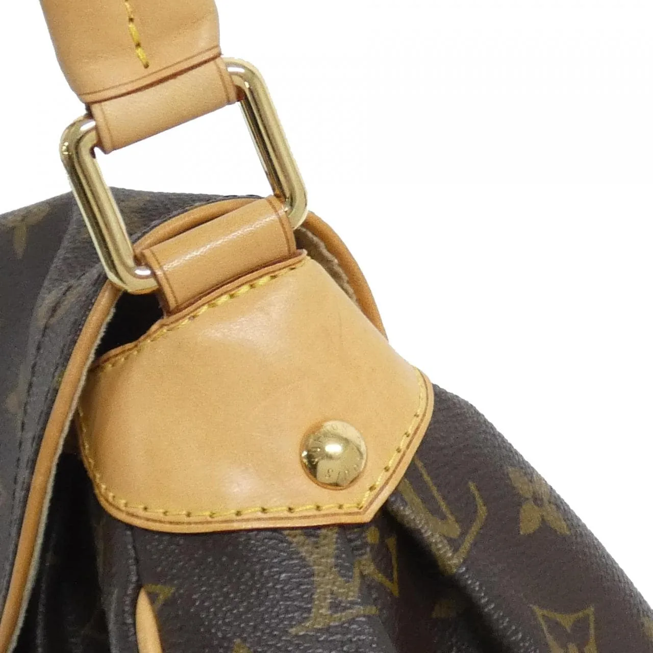 LOUIS VUITTON M40121 Shoulder Monogram 黑色 Monogram 中古品A - 縮圖 5