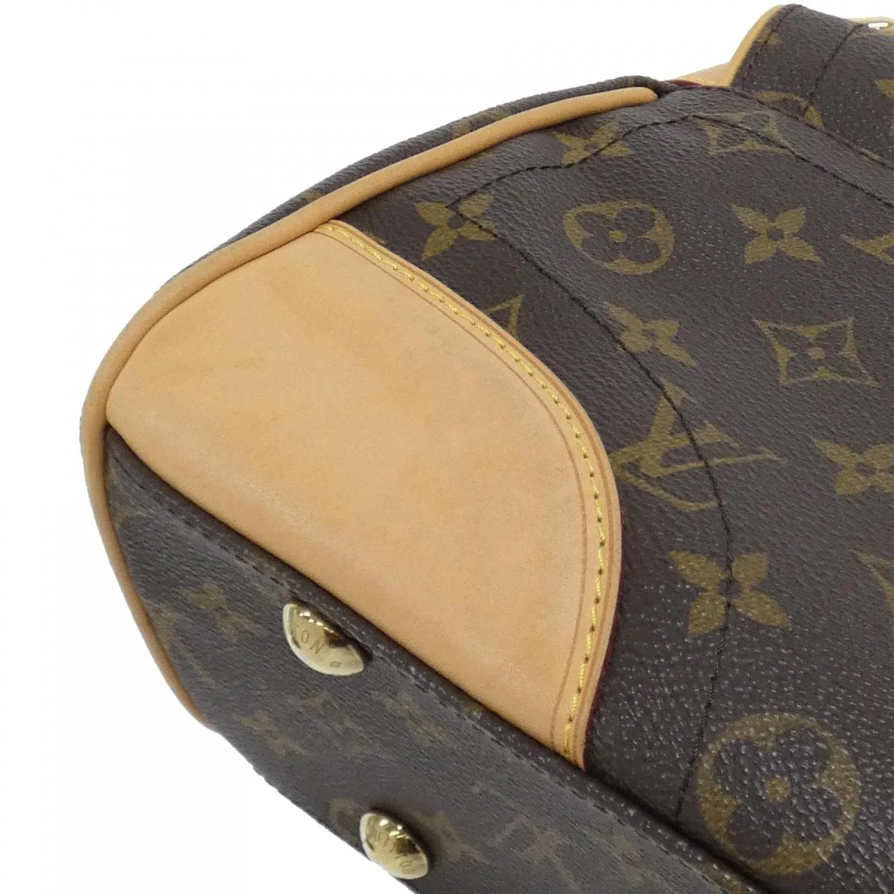 LOUIS VUITTON M40121 Shoulder Monogram 黑色 Monogram 中古品A - 縮圖 3