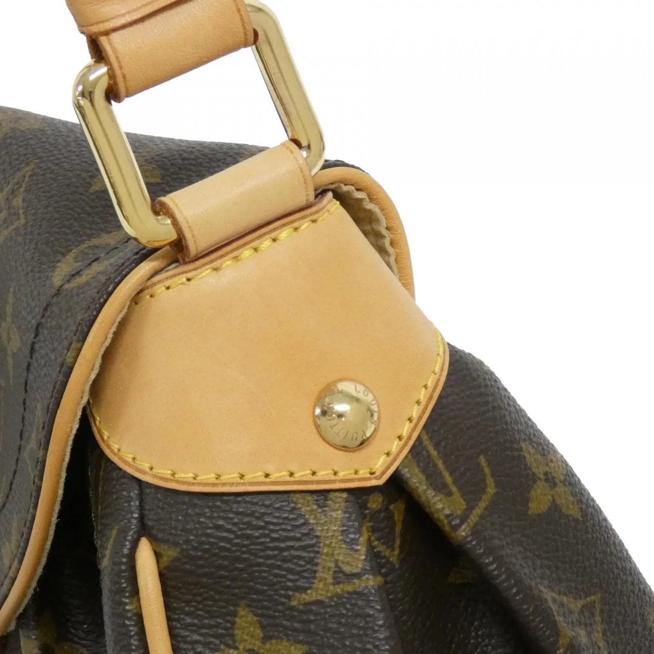 LOUIS VUITTON M40121 Shoulder Monogram 黑色 Monogram 中古品A - 縮圖 5