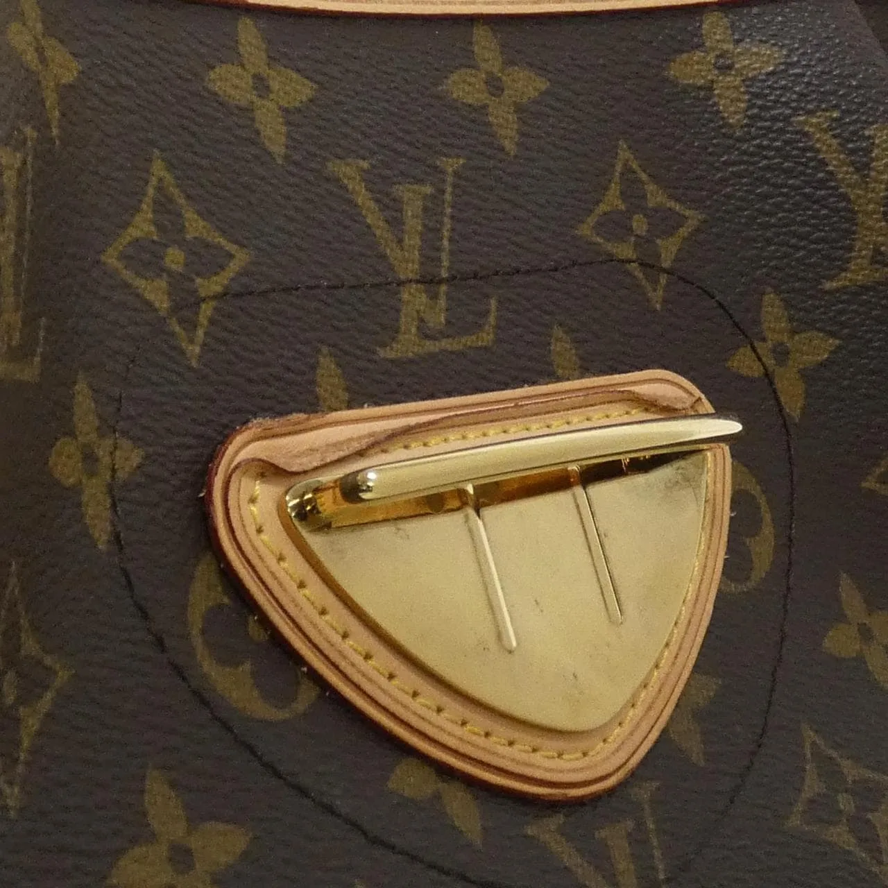 LOUIS VUITTON M40121 Shoulder Monogram 黑色 Monogram 中古品A - 縮圖 8