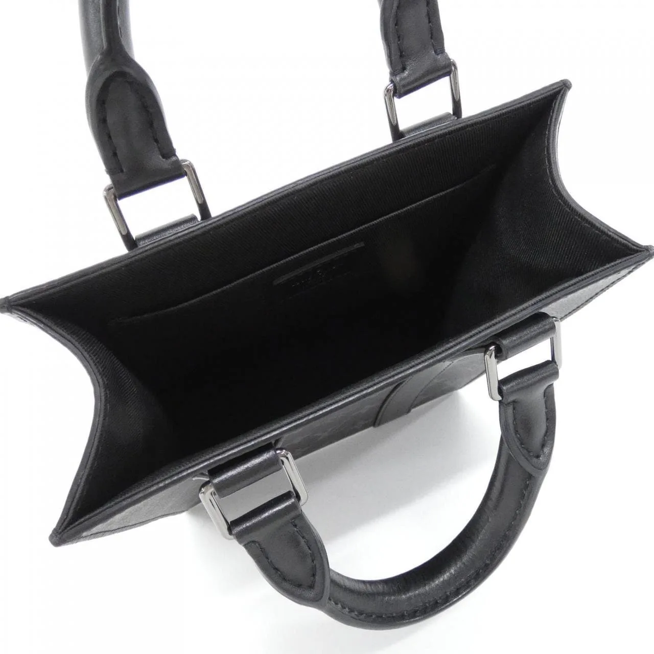 LOUIS VUITTON Eclipse M46453 Handbag Monogram 黑色 Monogram 中古品A - 縮圖 6