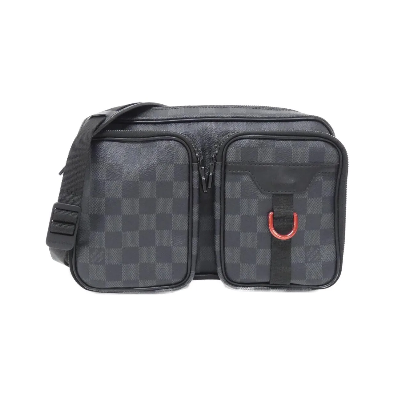 LOUIS VUITTON N40280 Shoulder Damier Black