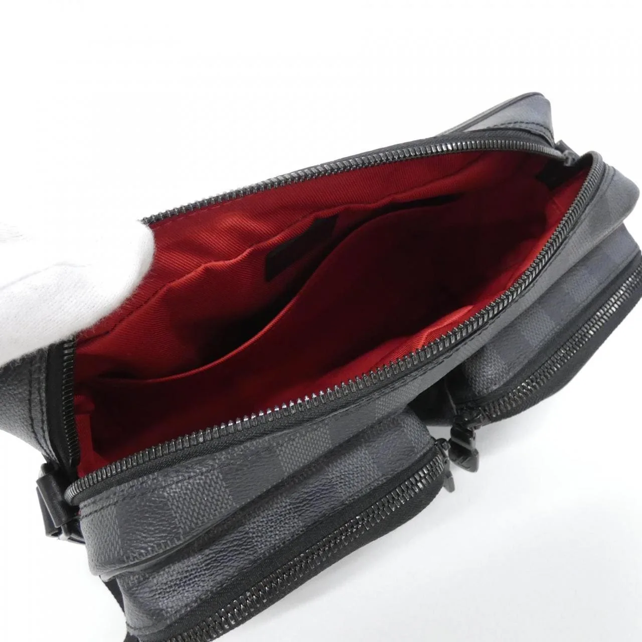 LOUIS VUITTON N40280 Shoulder Damier Black Damier Rank A - Thumbnail 7