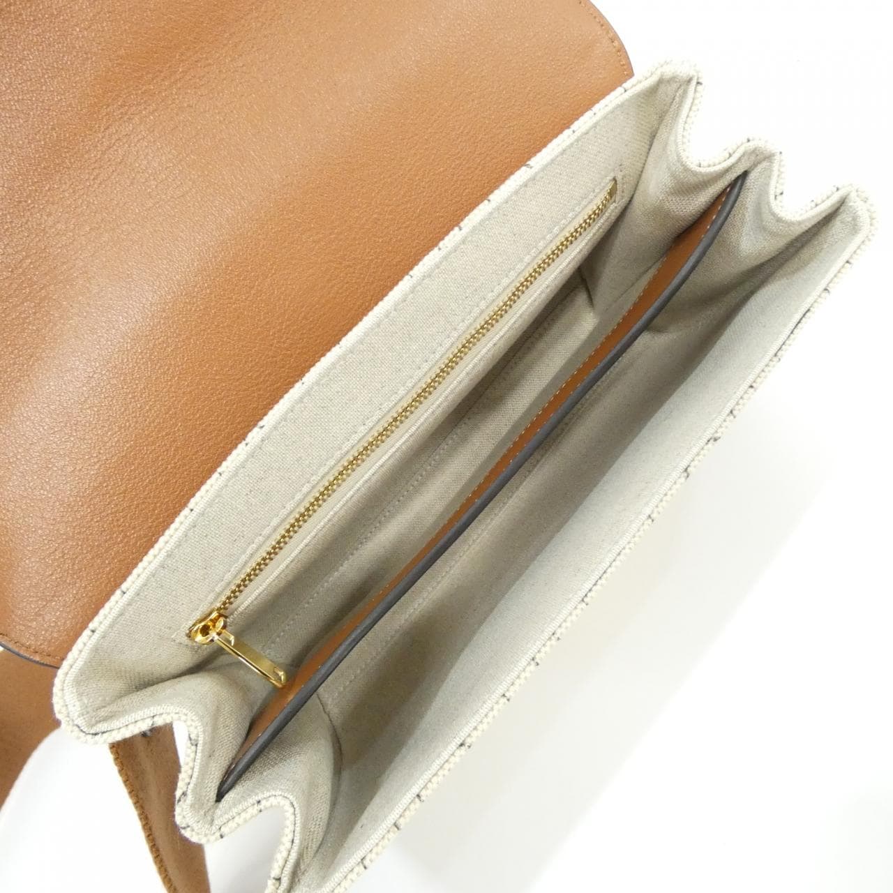 CELINE 196852ERG Shoulder Bag Canvas Black Canvas - Thumbnail 6