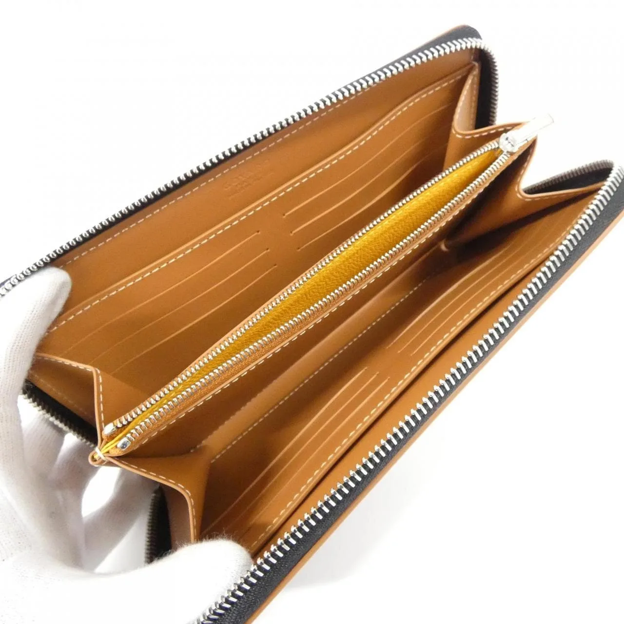 GOYARD APM ZIP GM Wallet Canvas Black Canvas New - Thumbnail 5