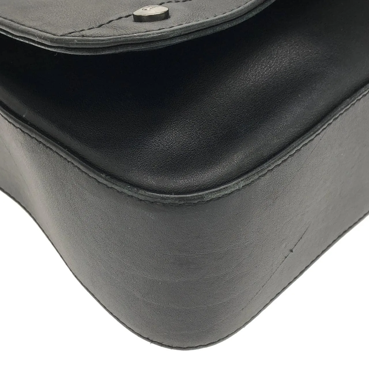 DIOR 肩背包 皮革 黑色 皮革 中古品B - 縮圖 3