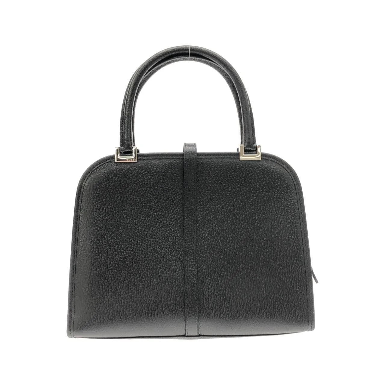 GUCCI 002 1071 手提包 皮革 黑色 皮革 中古品A - 縮圖 2