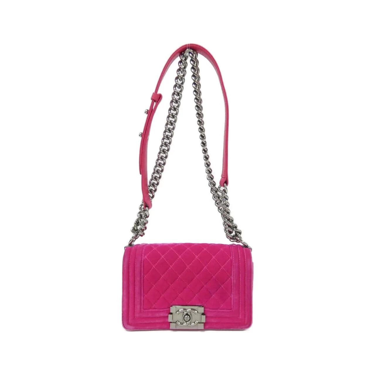 CHANEL Boy Chanel 67085 Shoulder Pink