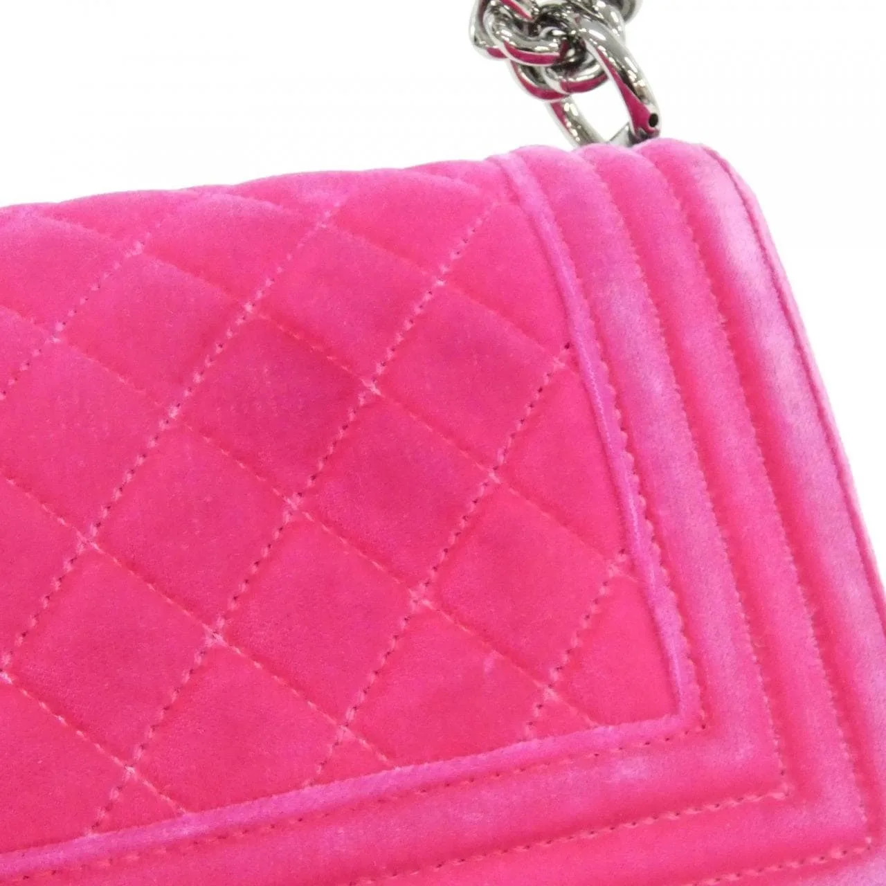 CHANEL Boy Chanel 67085 Shoulder 粉色 - 縮圖 4