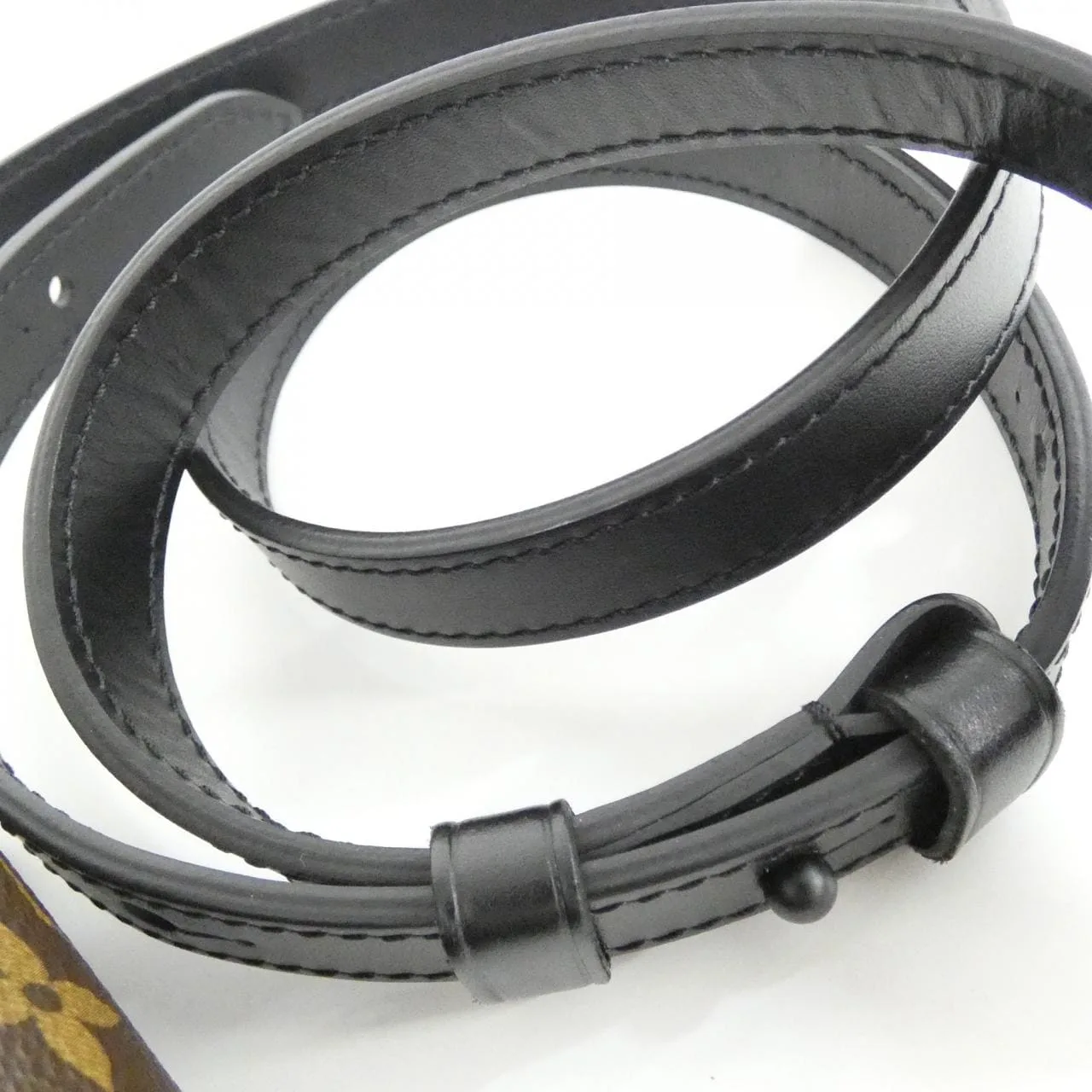 LOUIS VUITTON M81522 Shoulder Monogram 黑色 Monogram 中古品A - 縮圖 4