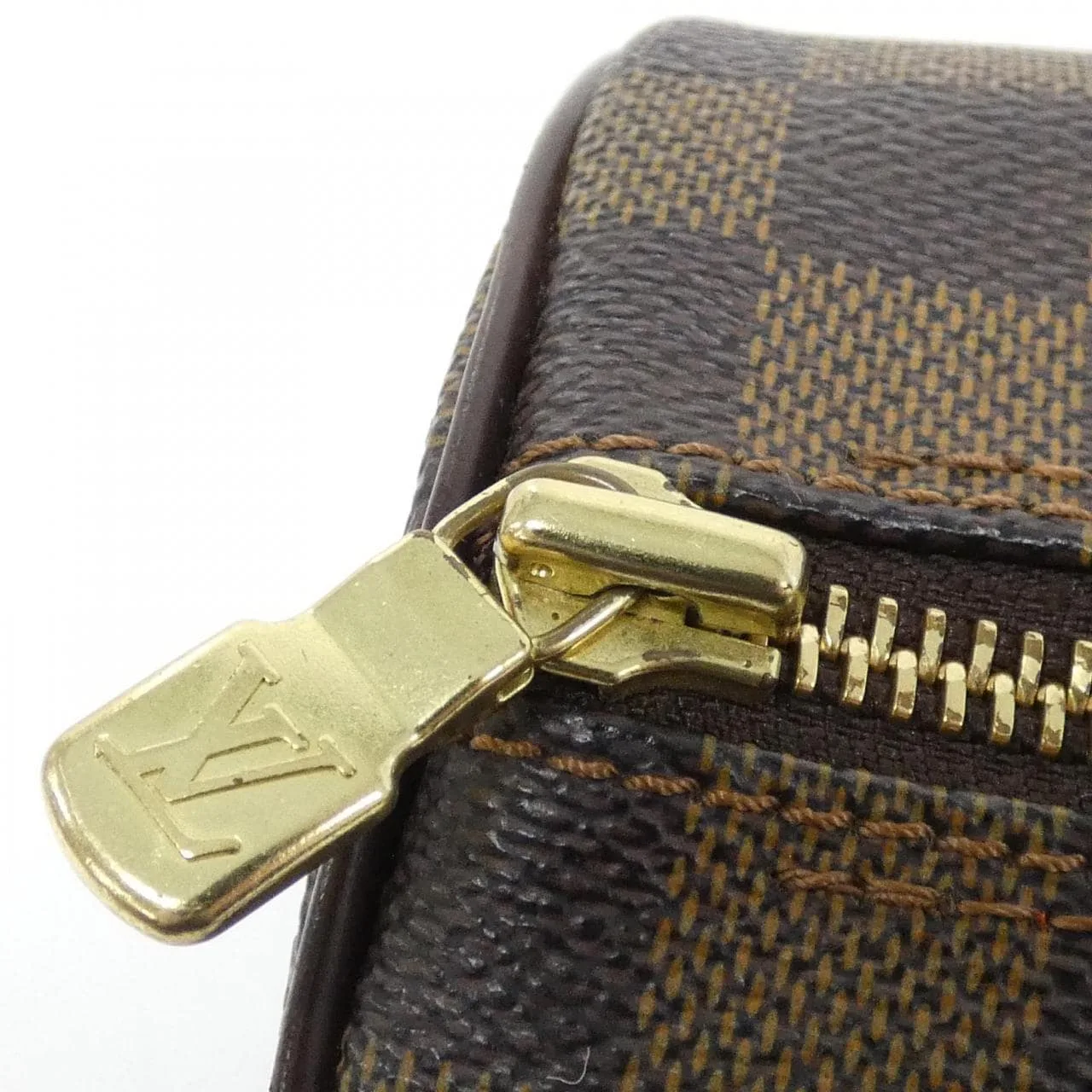 LOUIS VUITTON Papillon N51304 Handbag Damier Black Damier Rank A - Thumbnail 4