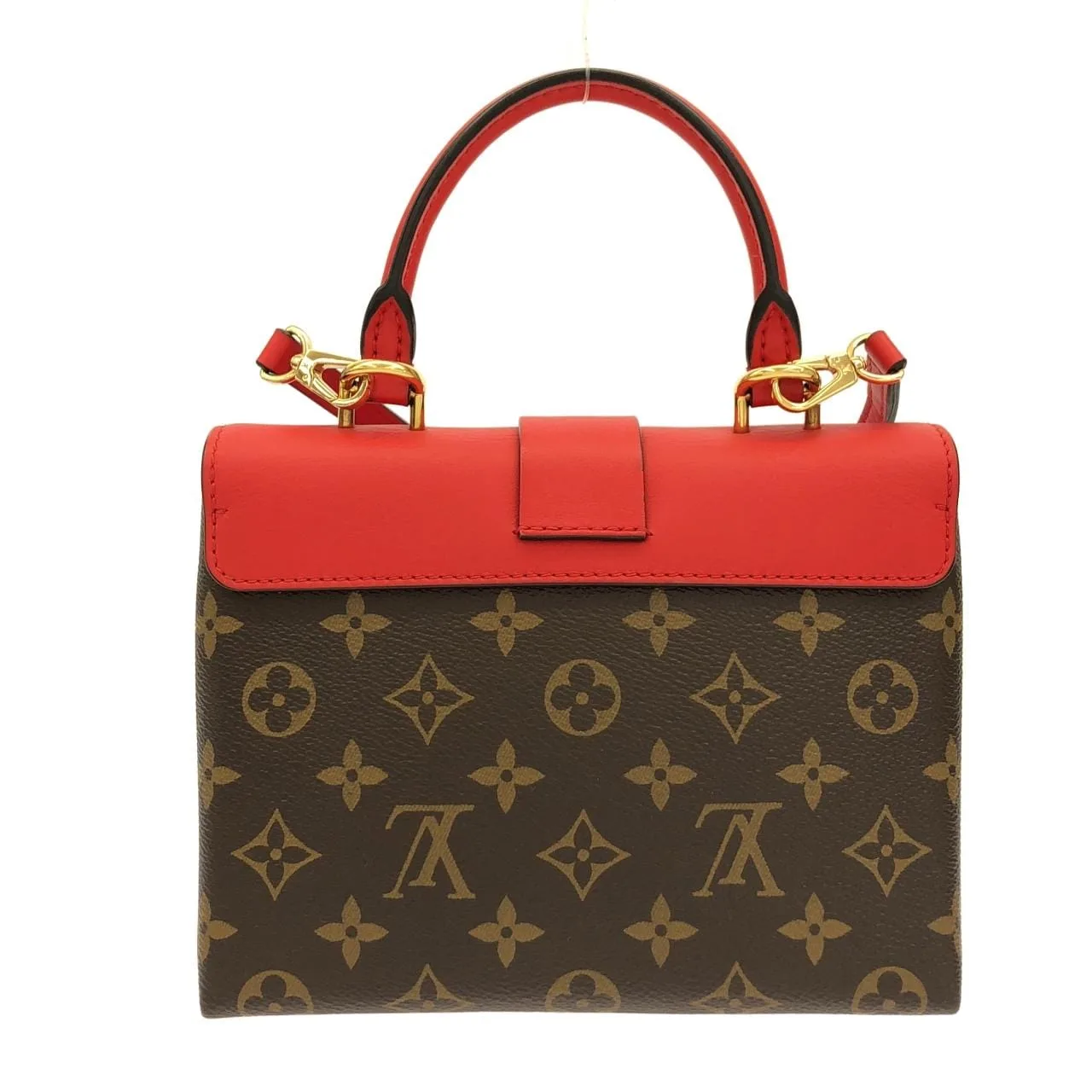 LOUIS VUITTON M44322 Handbag Monogram 黑色 Monogram 中古品A - 縮圖 2