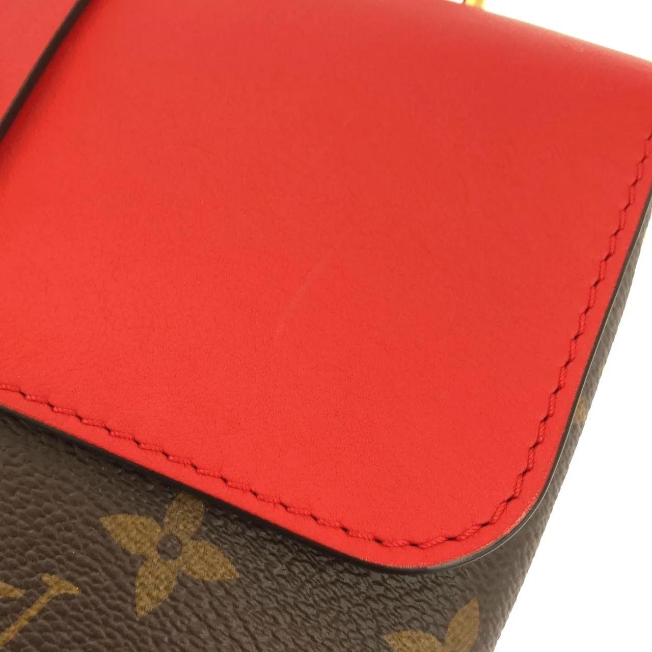 LOUIS VUITTON M44322 Handbag Monogram 黑色 Monogram 中古品A - 縮圖 5