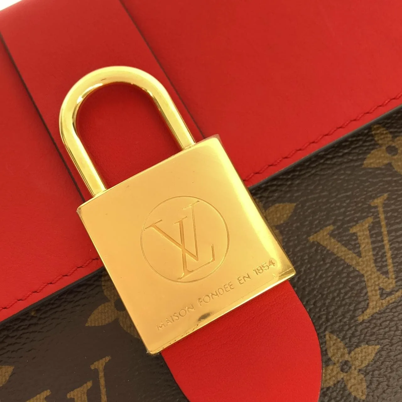 LOUIS VUITTON M44322 Handbag Monogram 黑色 Monogram 中古品A - 縮圖 7