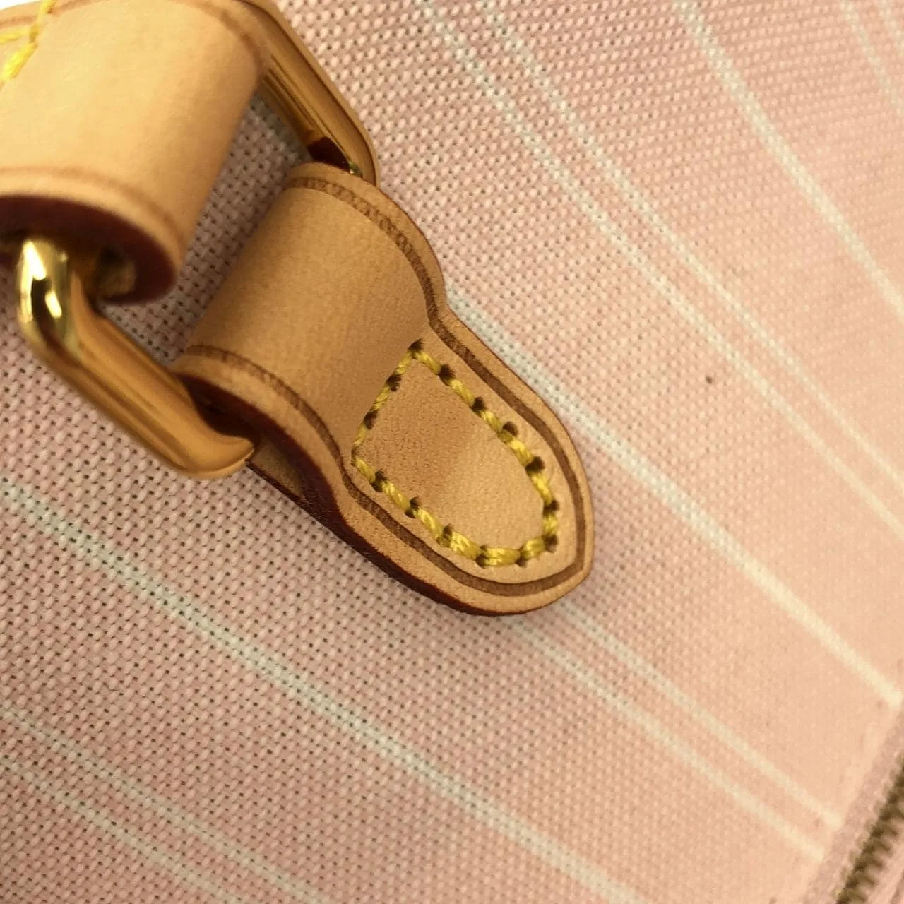 LOUIS VUITTON OnTheGo M57889 Handbag Monogram 粉色 Monogram 中古品A - 縮圖 9