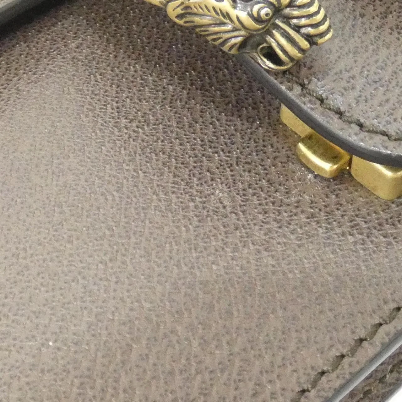 GUCCI Dionysus 421970 Shoulder Leather 棕色 皮革 中古品A - 縮圖 7