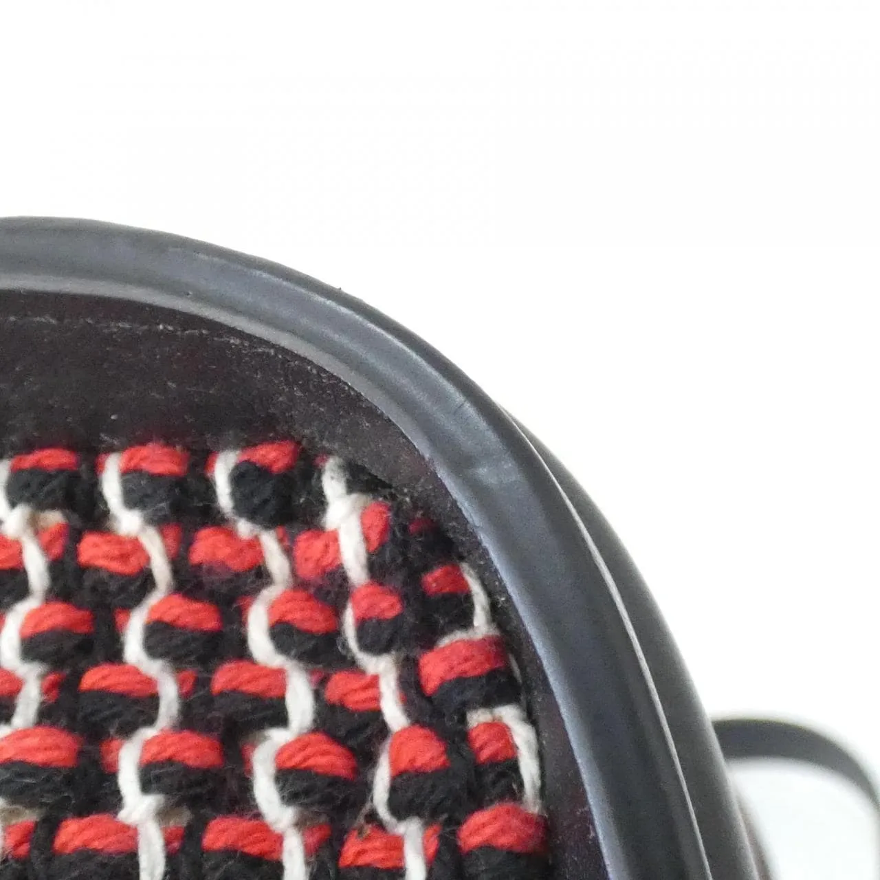 CELINE Luggage Handbag Tweed Black Tweed Rank A - Thumbnail 4