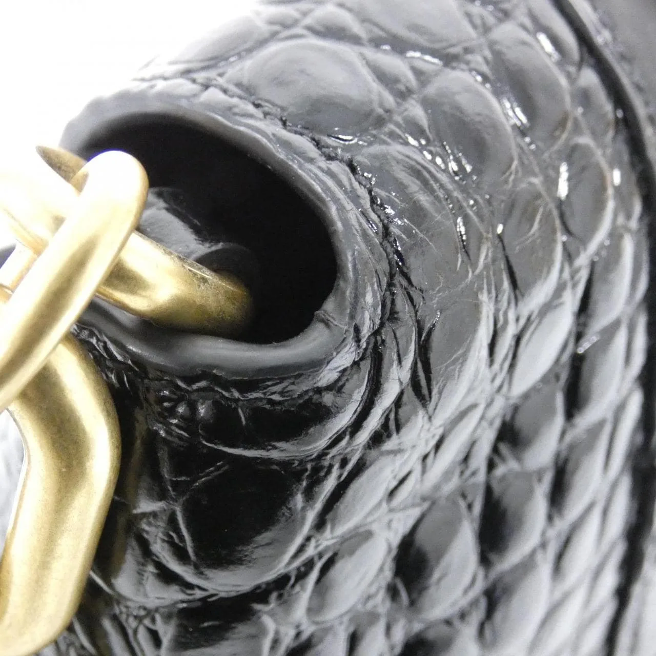 BALENCIAGA Le City 689058 2106F Shoulder 黑色 中古品A - 縮圖 6