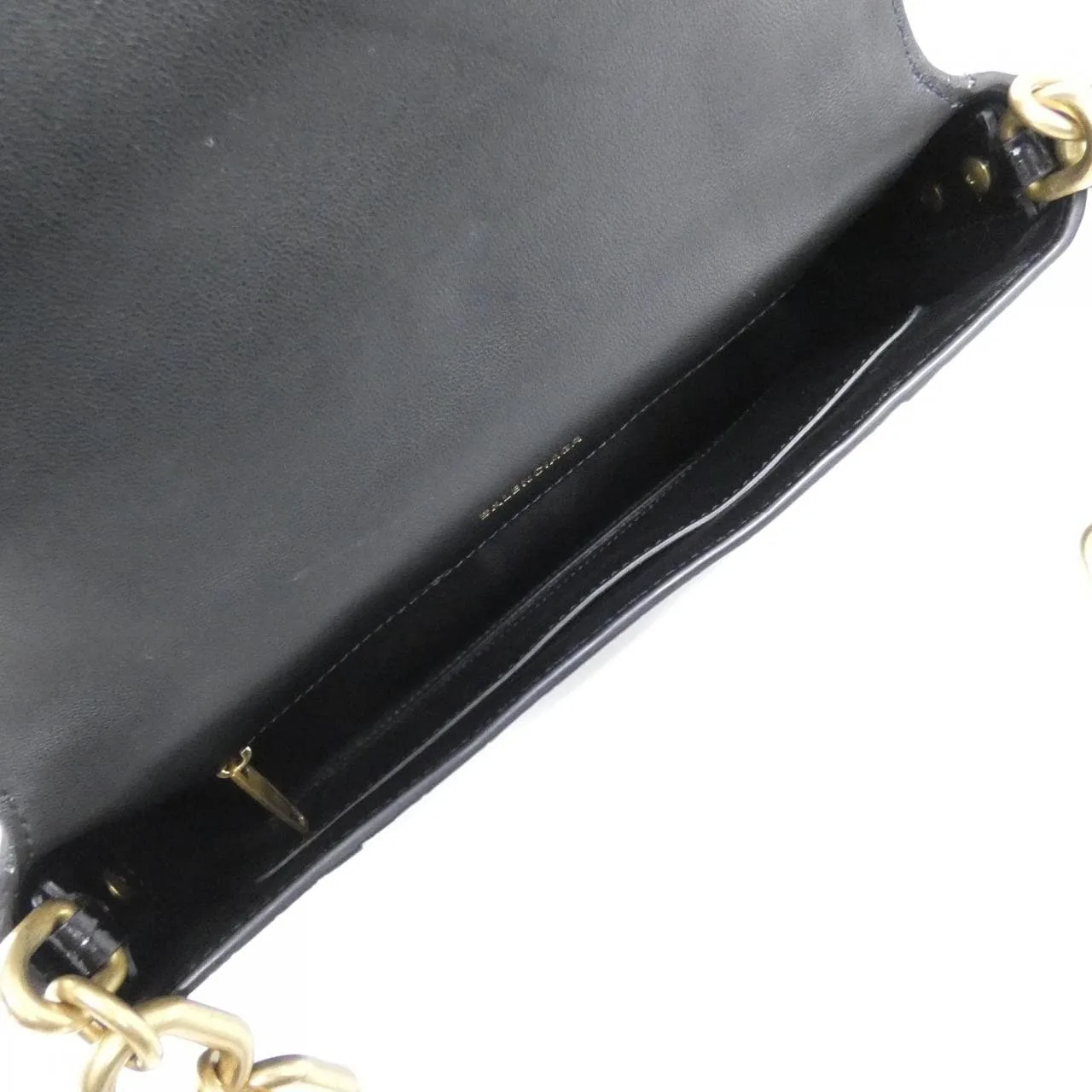 BALENCIAGA Le City 689058 2106F Shoulder 黑色 中古品A - 縮圖 9