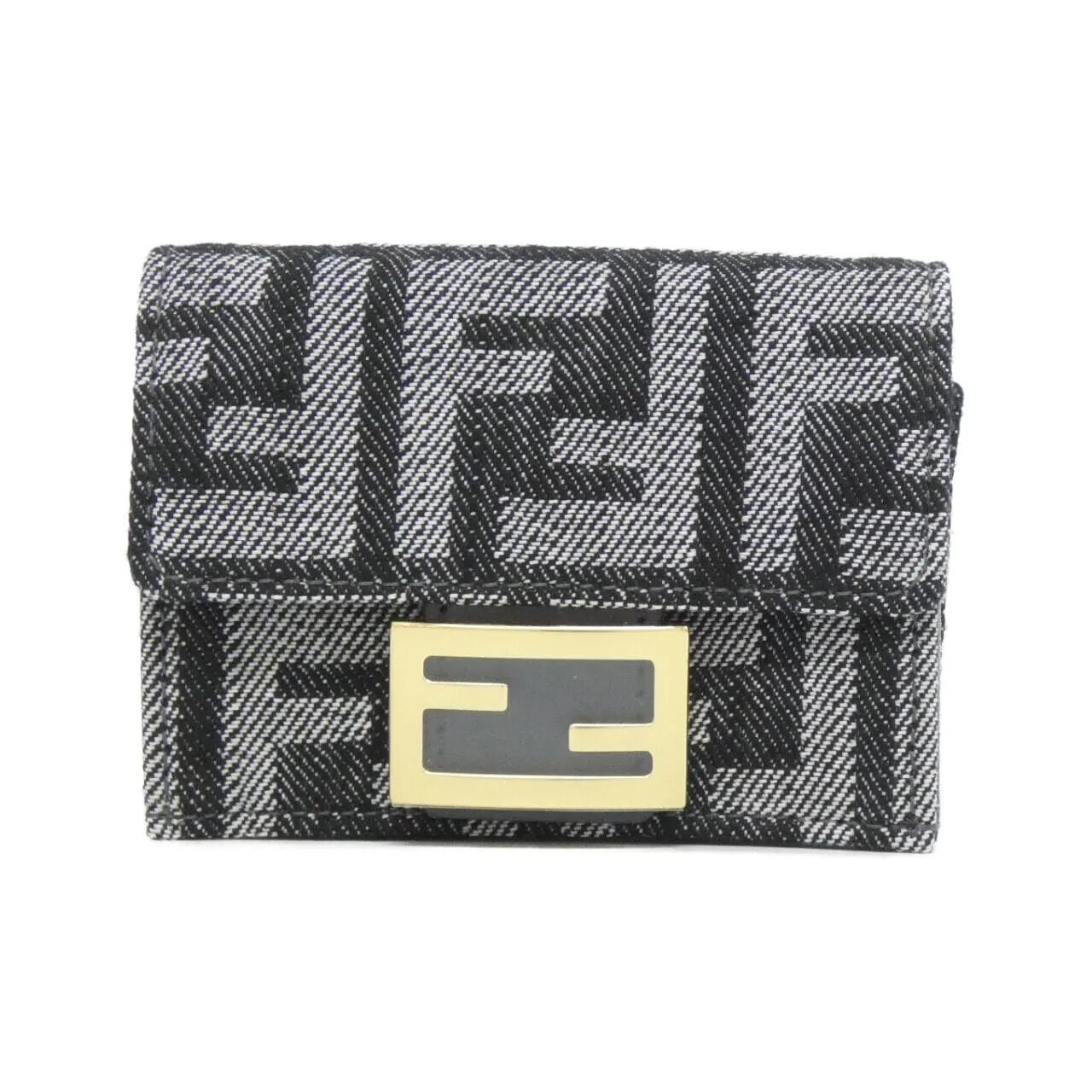 FENDI 8M0395 AUT4 Wallet Canvas