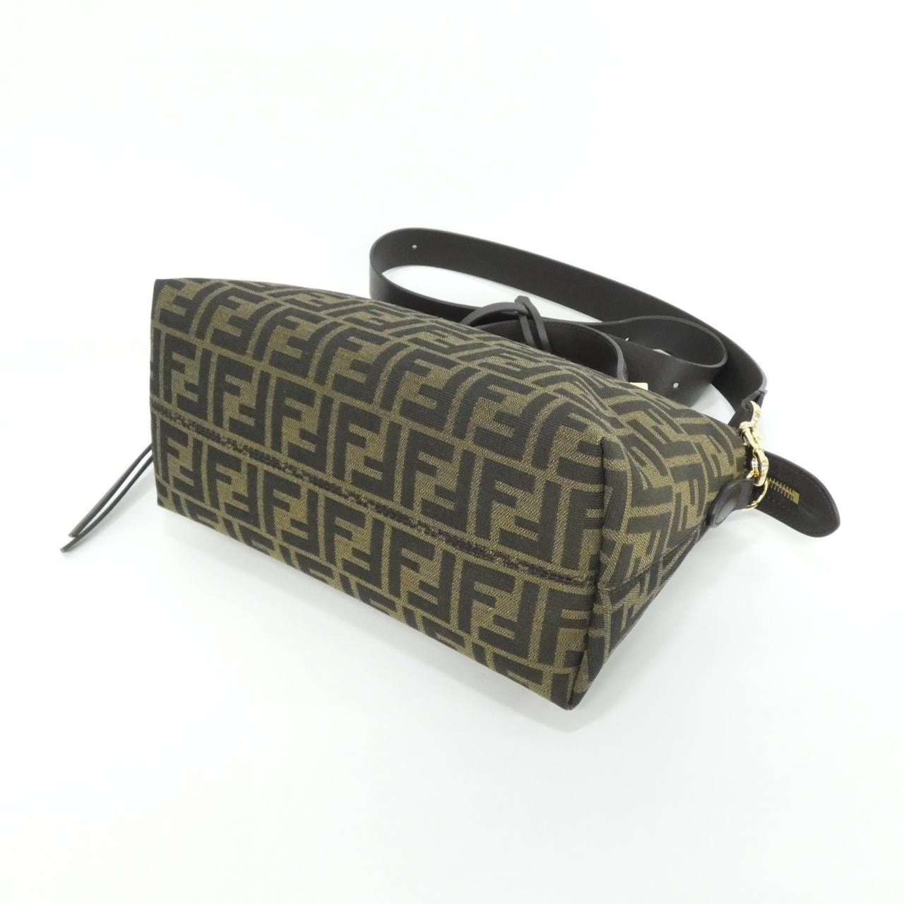 FENDI By The Way 8BL155 AFPM Bag Canvas Black Canvas - Thumbnail 2