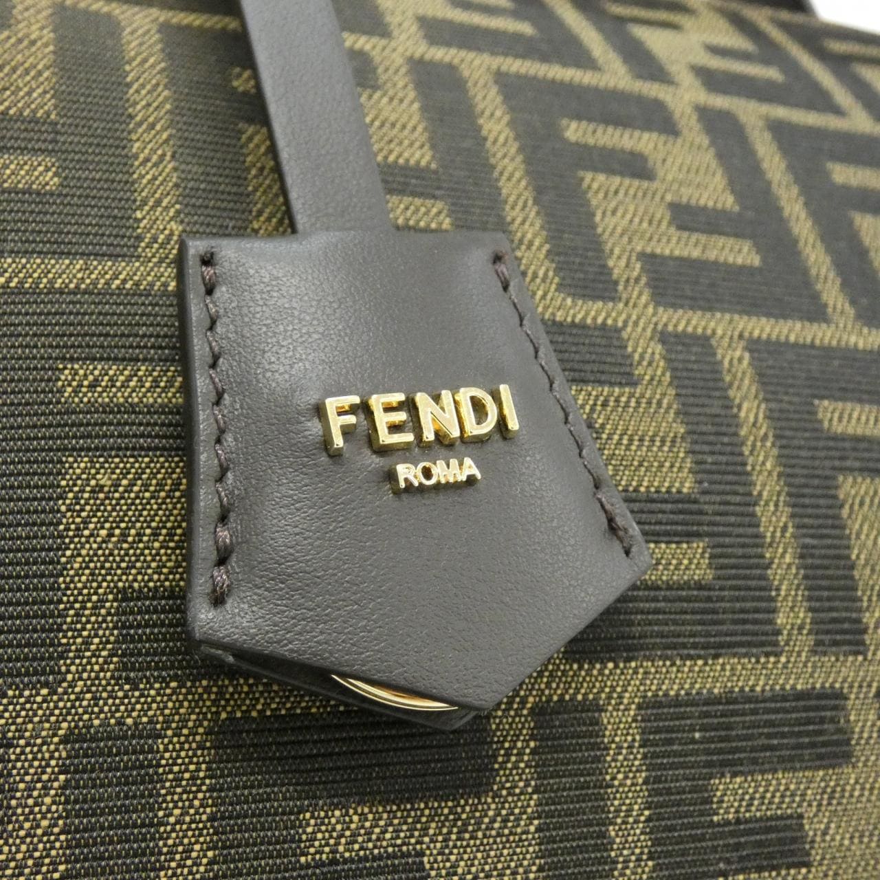 FENDI By The Way 8BL155 AFPM Bag Canvas Black Canvas - Thumbnail 3