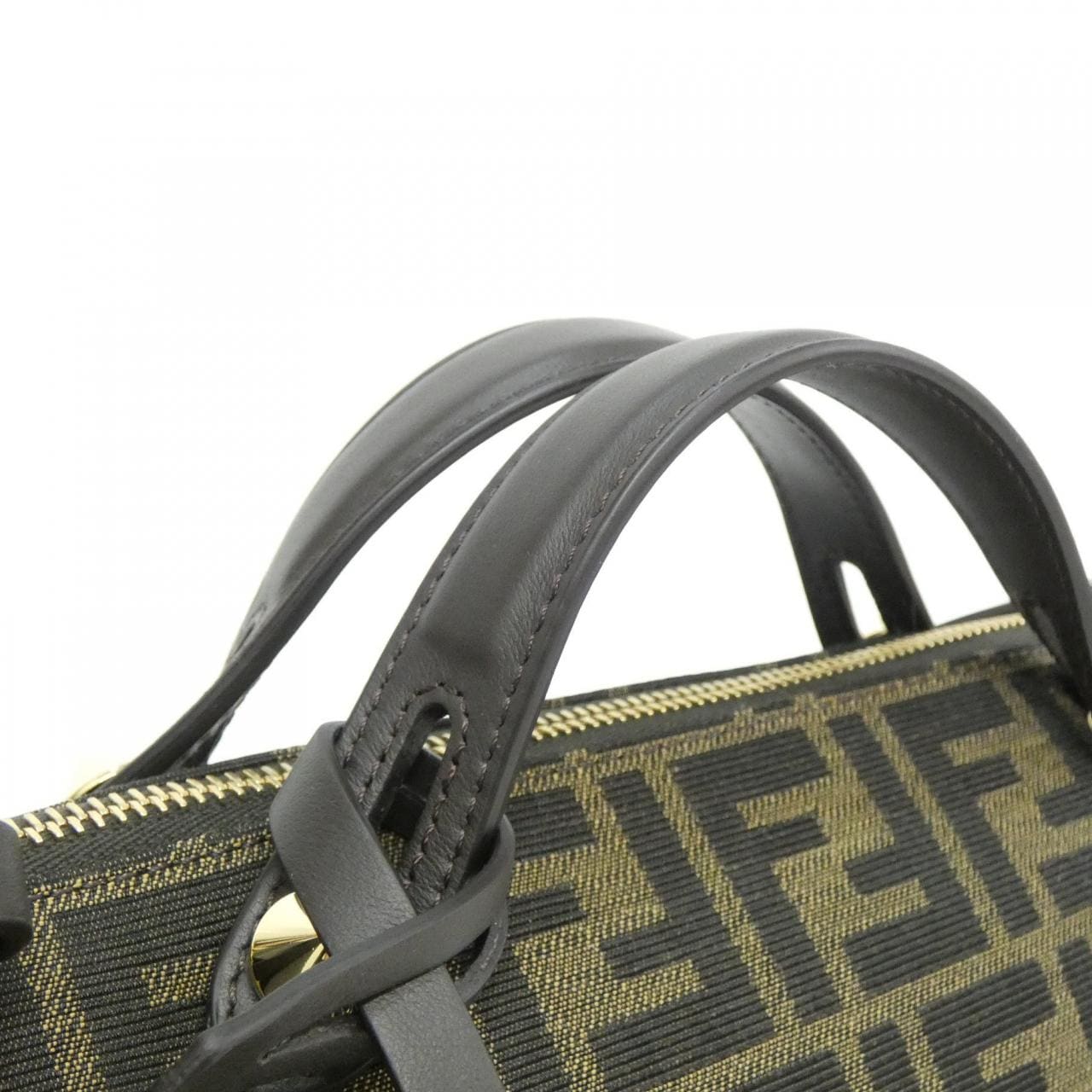 FENDI By The Way 8BL155 AFPM Bag Canvas Black Canvas - Thumbnail 4