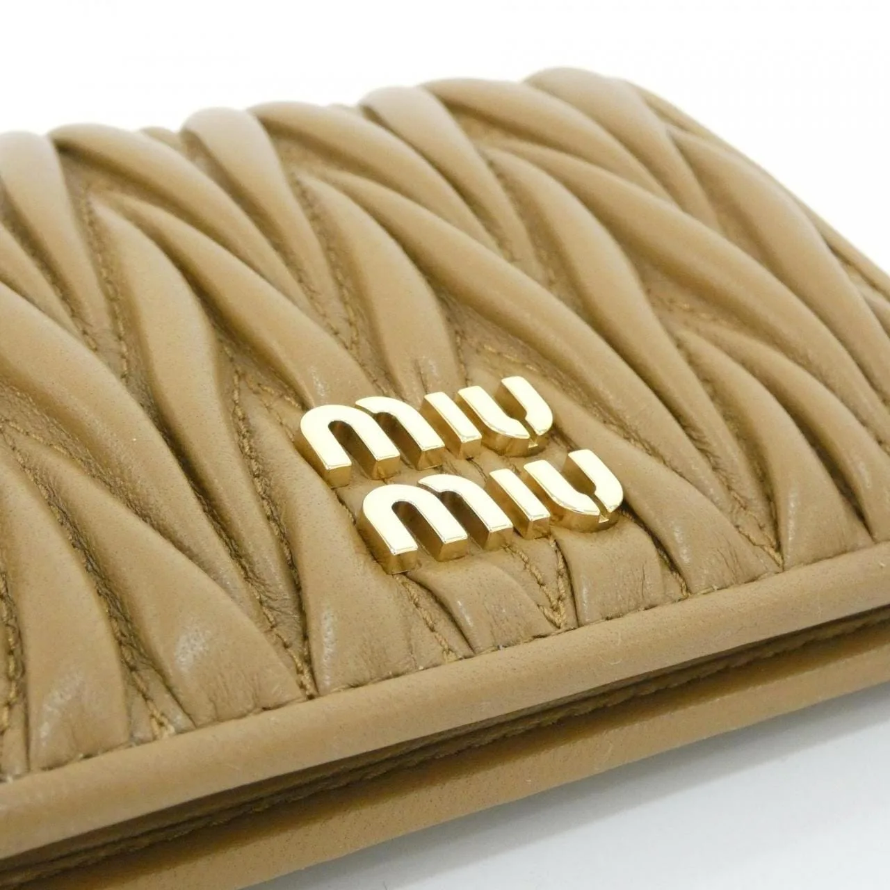 MIU MIU 5MV204 Wallet Black New - Thumbnail 3