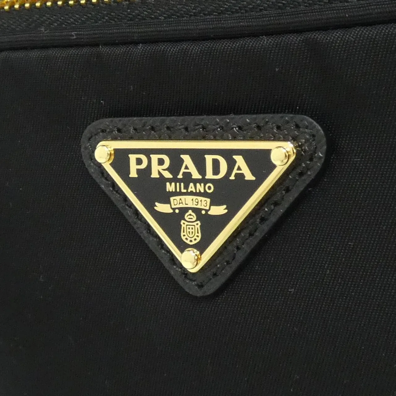 PRADA 1BH038 Handbag 黑色 新品 - 縮圖 4