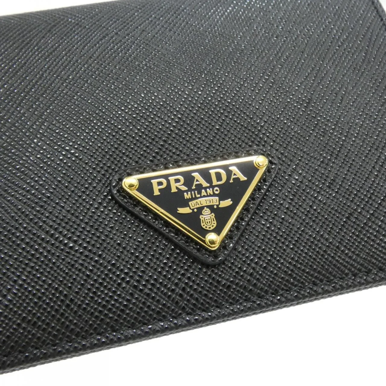 PRADA 1MV204 Wallet Black New - Thumbnail 4