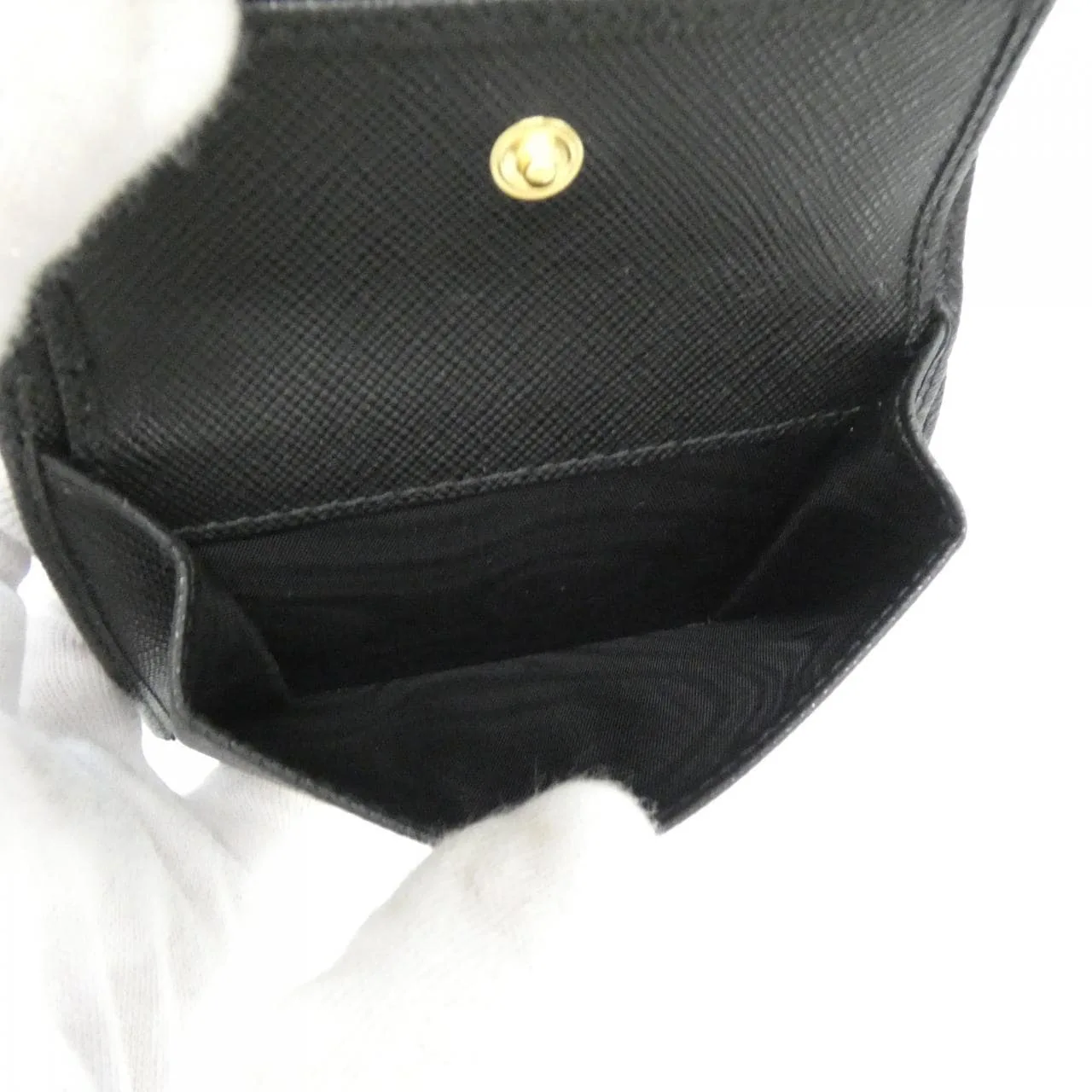 PRADA 1MV204 Wallet Black New - Thumbnail 6