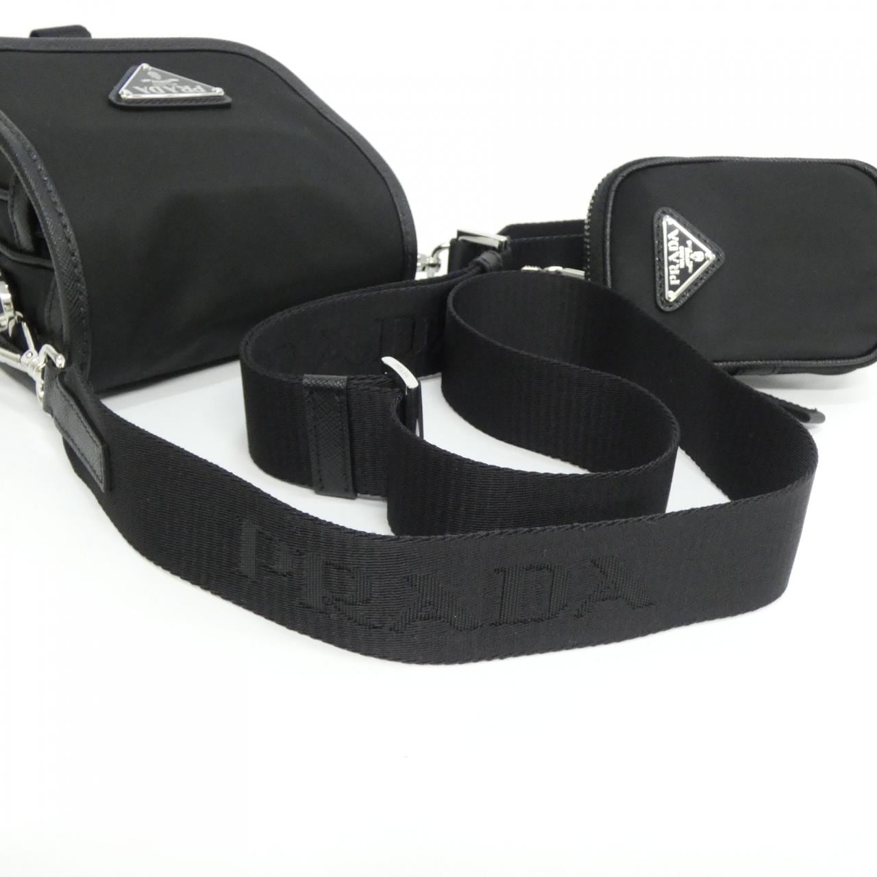 PRADA 2VD043 Shoulder Bag 黑色 新品 - 縮圖 5