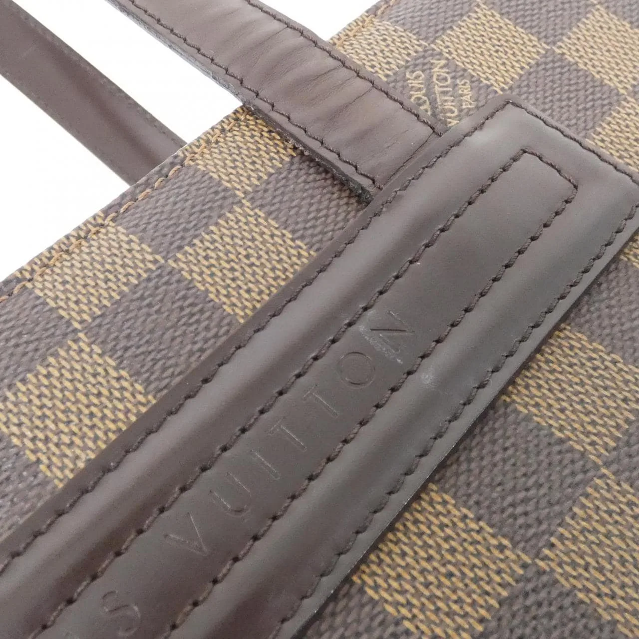 LOUIS VUITTON N51123 Handbag Damier 黑色 Damier 中古品A - 縮圖 4